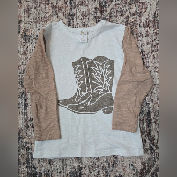 Velvet Fawn rodeo tee 4T - Picture 1 of 2
